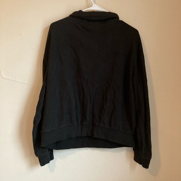 Victoria Secret Pink Black Pullover Sweater Medium - Picture 5 of 6